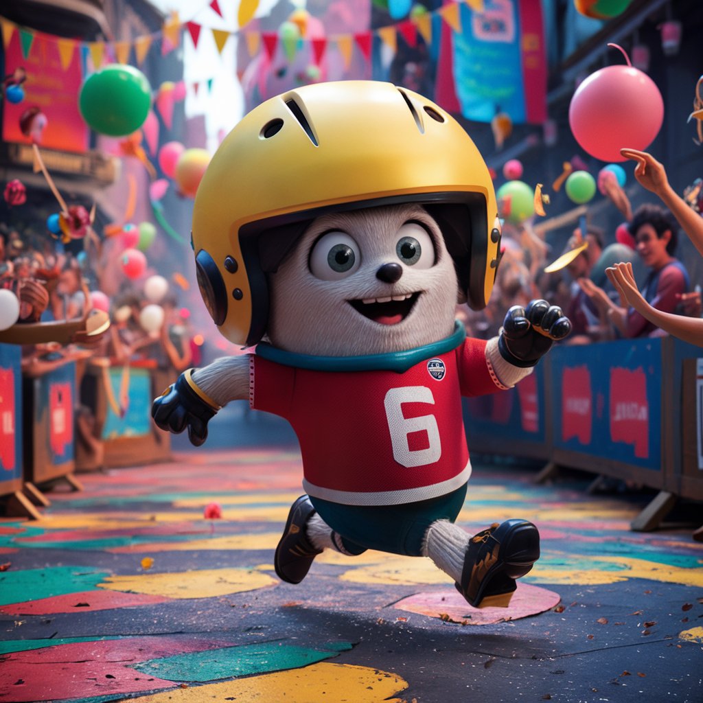 Mascotte Mathup 5ème